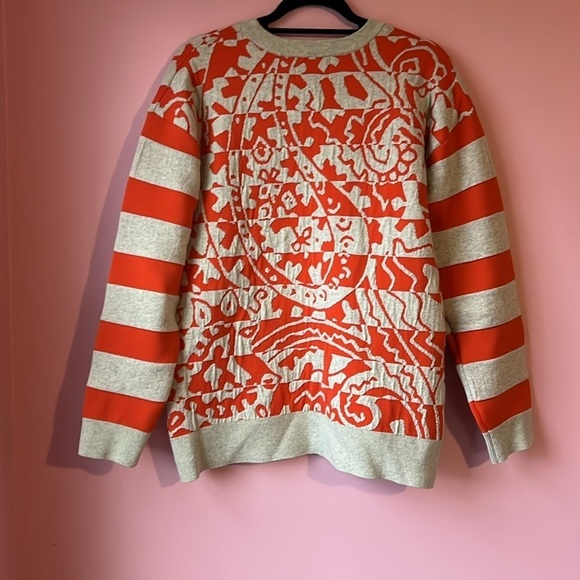 ISABEL MARANT
Paisley-print Sweatshirt In Neutrals size medium oversized unisex - Picture 6 of 8